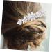 Mikinona Bangs Comb Bride Hair Accessories Wedding Bridal Hair Combs for Wedding Pearl Headpiece Floral Hair Accessories Wedding Hair Comb Hair Flower Accessories Bride Headdress Rhinestone - Buy Online on GoSupps.com