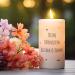 Personalized Rainbow Baptism Candle - Custom Name & Date | Unique Gravure Line Printed Gift for Kids - Red Christening Candle - Buy Online on GoSupps.com
