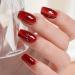 AILLSA Red Cat Eye Gel Polish - Burgundy Glitter & Crystal UV Nail Polish Holographic Reflective Color for DIY Nail Art (0.5 OZ - Buy Online on GoSupps.com