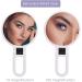 Dolovemk Travel Makeup Mirror with Stand | Double Sided Folding Hand Held Mirror | 10x Magnification | White - Buy Online on GoSupps.com