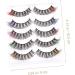 FRCOLOR 10 Pairs Color five pairs of eyelashes cat eye lashes false lashes with color colored lashes wispy lashes fake eyelashes false eyelashes eye glitter Imitation Russia Assorted - Buy Online on GoSupps.com