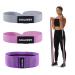 Resistance Bands for Women Men Exercise Bands for Working Out Fabric Body Fitness Workout Bands Pull up Assistance Bands Gray+Pink+Purple