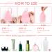 Travel Silicone Bottle Covers - 8 Pack Reusable Protective Spout Accessories for Shampoo & Shower Gel - Safe & Durable Travel Containers - Buy Online on GoSupps.com