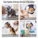 Romantic Bear Dog Recovery Collar | Adjustable Waterproof PVC for Post-Operation Protection | Lightweight & Soft Neck Support for Dogs & Cats (S: 28-34cm) - Buy Online on GoSupps.com