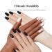 Beetles Gel Nail Polish Kit - Black and White 4Pcs Set with No Wipe Top/ Base Coat - Long Lasting, Shine Finish - UV/LED Soak Off Gel Manicure DIY - Buy Online on GoSupps.com