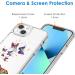 Feizhirunai iPhone 15 Case - Colorful Butterfly & Cute Elephant Design Shockproof Soft TPU Slim Shell (6.1 inch) for Men & Women - Buy Online on GoSupps.com