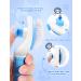 RIFNEEIM Cat Grooming Glove Brush with Self Cleaning Slicker - Pet Hair Remover & Massage Tool for Cat Dog - Buy Online on GoSupps.com