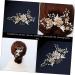 minkissy Comb Pearl Hair Barrettes Pearl Hair Accessories Vintage Hair Accessories Gold Headpiece Rhinestone Headpiece Bridal Headdress Pearl Headpiece Tiara Rhinestone Headdress Alloy - Buy Online on GoSupps.com
