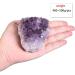 Nupuyai Natural Amethyst Druse - Irregular Crystal Cluster for Reiki Healing & Home Decoration - XXL Rough Stone - Buy Online on GoSupps.com