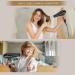 Professional Ionic Hair Dryer 2400W | Fast-Drying & Quiet | Salon-Quality Dryer with Diffuser | Blue Light Technology | Perfect for Women & Men - Buy Online on GoSupps.com