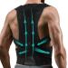 Breathable Back Brace Posture Corrector for Women and Men Back Straightener Hunchback Correction Lumbar Support Shoulder Neck Posture Support for Improve Back Posture Black S Black S