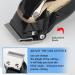 Hair Clippers Professional Hair Clipper Rechargeable Electric Hair Clipper Men's Trimmer Professional Electric Hair Clipper One Color - Buy Online on GoSupps.com