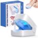 Nail fungus laser light therapy nail fungus treatment device portable cold laser therapy rechargeable nail fungus laser toe care accessories home use painless healing of mushroom-onychomycosis.