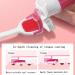 Probiotic Tongue Cleaning Gel Set & Brush - Oral Hygiene Brush & Tongue Scraper - Peach Flavor 2 Pack - Buy Online on GoSupps.com