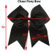 Kenz Laurenz Green Cheer Bows for Girls and Women - Cheerleading Softball Team Bow with Ponytail Holder | Strong Hair Ties Bands for Uniforms - Buy Online on GoSupps.com