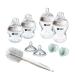 Tommee Tippee Natural Start Newborn Starter Set 150 ml and 260 ml Anti-Colic Baby Bottles Medium-Flow Breast-Like Teats for a Natural Latch Self-Sterilising