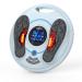 Osito Medic Blood circulation stimulator improves the blood circulation and neuropathy combats knee and leg pain electrical muscle stimulation with 99 intensity levels & remote control gray