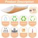 4x4 Inch Self Adhesive Cork Squares - 40 Pcs Cork Backing Sheets for Wall Decor and DIY Crafts - 100MM Wall Cork Tiles - Buy Online on GoSupps.com