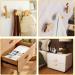 Ortviai 8-Piece Children's Wardrobe Set | Wooden Clothes Hooks & Antique Handles | Durable Kids Furniture - Buy Online on GoSupps.com