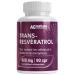Trans-Resv ratrol 600 mg Antioxydant Pur 90 Comprim s avec NAD Querc tine Pip rine Acide Alpha-Lipo que et Astragale