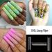Extra Long C Curve Nail Tips - Half Cover Clear French XXL Deep Fingernail - 500 Pcs Acrylic Straight Square Tips for DIY Nail Art & Press-On Extensions - Buy Online on GoSupps.com