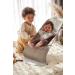 BabyBjrn BABYBJRN Bouncer Bliss  3D Mesh  Light Grey Frame  Grey/Beige  Gray Beige mesh (006102US) - Buy Online on GoSupps.com