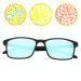 Diydeg Color Blind Glasses Fashionable Red-Green Color Blind Glasses Color Blind Corrective Glasses Enhanced-Premium High Contrast Colorblind Glasses for Men Women Indoor and Outdoor Use