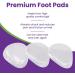 Premium Gel Ball of Foot Cushions - Clear Gel Metatarsal Pads for Foot Pain Relief - 2 Pair Set - 1/8 Inch Thickness - Buy Online on GoSupps.com