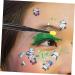 BELLIFFY 12pcs Silicone Lip Brush Glitter Eyeshadow Brush with Cap Lipstick Applicator Eye Makeup - Buy Online on GoSupps.com