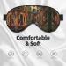 SSIMOO Italian Old Street Print Eye Mask | Ultra-Soft Light-Blocking | Optimal Comfort & Restful Sleep | International Shipping - Buy Online on GoSupps.com