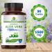 Brieofood Organic Aloe Vera 1500mg 45 Servings Vegetarian Gluten Free 90 Vegetarian Tablets 90 Count (Pack of 1) - Buy Online on GoSupps.com