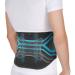 Dr. Scholl s Compression Back Support with Massaging Gel Breathable Fabric Shock-Absorbing Back Brace with Lumbar Support Built-in Gel Padding & Support (Size S/M)