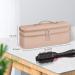 SITHON Double-Layer Travel Carrying Case for Revlon One-Step Hair Dryer/Styler - Water Resistant Storage Organizer Bag for Shark FlexStyle Attachment (Rose Gold) - Buy Online on GoSupps.com