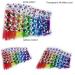 Genie Crystal SS20 Transparent AB Glue Rhinestones - 1440 pcs, 5mm Flatback Rhinestones for Crafts, Nail Art, Bags, Shoes & Clothing - Buy Online on GoSupps.com