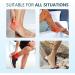 Buy Premium Achilles Tendon Heel Protector Padded Sleeve Socks | Gel Heel Socks for Haglunds Bursitis Tendonitis - Women s 10+ Men s 9+ | International Shipping Available - Buy Online on GoSupps.com