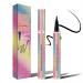 Eyeliner Liquide Noir Waterproof Eye liner Noir Embout Ultra-Pr cis pour Trac Parfait Maquillage Durable et Confortable Teinture Anti-Halo S chage Rapide Eye Liner Waterproof pour Tous Styles