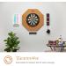 Viper Octagonal Wall Defender Dartboard Surround Cork - 41-0616-99 | GLD Products - Buy Online on GoSupps.com
