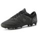 DREAM PAIRS Men's Cleats Football Soccer Shoes 10.5 859-black Dk.grey