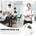 DOITOOL Hairdressing Pouch - Adjustable PVC Waist Bag for Stylists Barbers & Hair Care Tools - Buy Online on GoSupps.com
