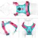 Buy Phoepet No Pull Dog Harness - Reflective Vest with Soft Training Handle for All Dog Sizes - Mint Green & Pink - Buy Online on GoSupps.com