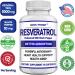 Resveratrol 1000mg Supplement Trans Resveratrol 500mg Resveratrol Enhanced with Black Pepper for Max Absorption Powerful Antioxidant & Anti-Aging Pills for Heart Immune & Skin Health 90 Capsules - Buy Online on GoSupps.com