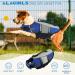 Alagirls Dog Lifebarf & Reflective Pet Security Vest - Adjustable Swimming Coat for Small & Medium Dogs | Rescue Handle | Blue (Chest 58-68cm) - Buy Online on GoSupps.com