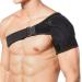 Shoulder Brace for Men Shoulder Stability Support Brace Adjustable Fits Left and Right Arm Shoulder Compression Sleeve for Preventing Strains and Dislocation