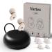 Vortex. Ear Plugs for Sleep Reusable Silicone Hearing Protection Noise Reduction for Sleeping 8 Ear Tips in XS/S/M/L 33db Noise Cancelling for Snoring Flights Concerts and Noise Sensitivity Cream