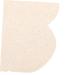 Beavorty Flower Shaped Cotton Loofah Sponge for Exfoliating Body - Light Yellow 13x13cm - Buy Online on GoSupps.com