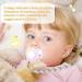 Pack of 2 BPA-Free Silicone Pacifier Chains & Clips | Safe Pacifier Holder Set for Babies - Buy Online on GoSupps.com