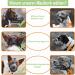 Breathable Mesh Dog Muzzle - Adjustable Sizes for Large Medium & Small Breeds | Black XL - Anti-Biting & Chewing Solution - Buy Online on GoSupps.com