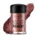 FOCALLURE Organic Loose Powder Eyeshadow  High Pigmented Loose Glitter Shadows for Eyes Shimmer Mineral Eye Shadow Pigments with Smooth Texture Long Lasting Natural Eye Look Makeup BROWN PLUM