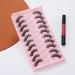 Outopen 10 Pairs Half Lashes - 3D Fluffy Cat Eye False Eyelashes - Natural Look & Reusable 15mm Curl Volume - Buy Online on GoSupps.com