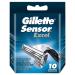 Gillette Sensor Excel Razor Blades for Men Pack of 10 Blades 10 Count
